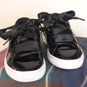 Puma Basket Heart Patent Tennis
